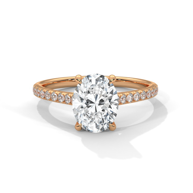 CZ Diamond Cluster Pendant