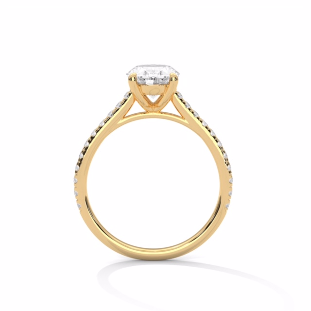 Natural Diamond Stud Earrings